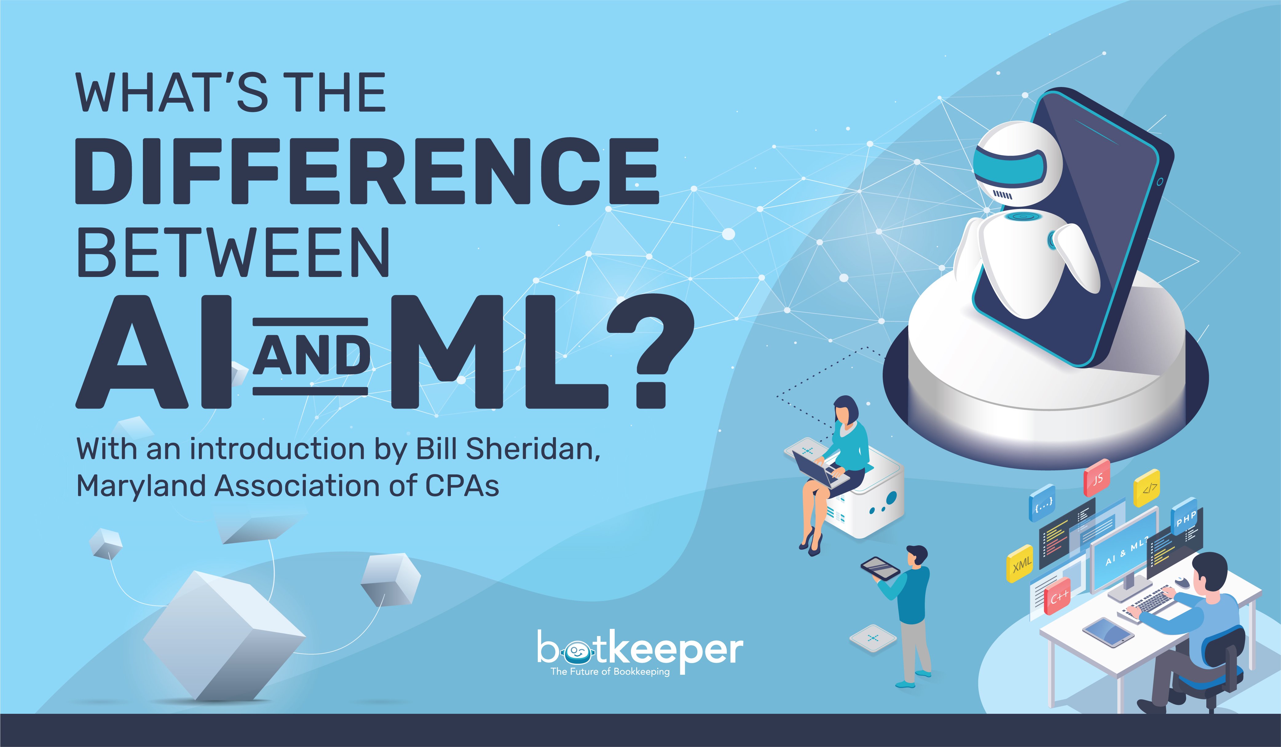 What's the difference between AI and ML?