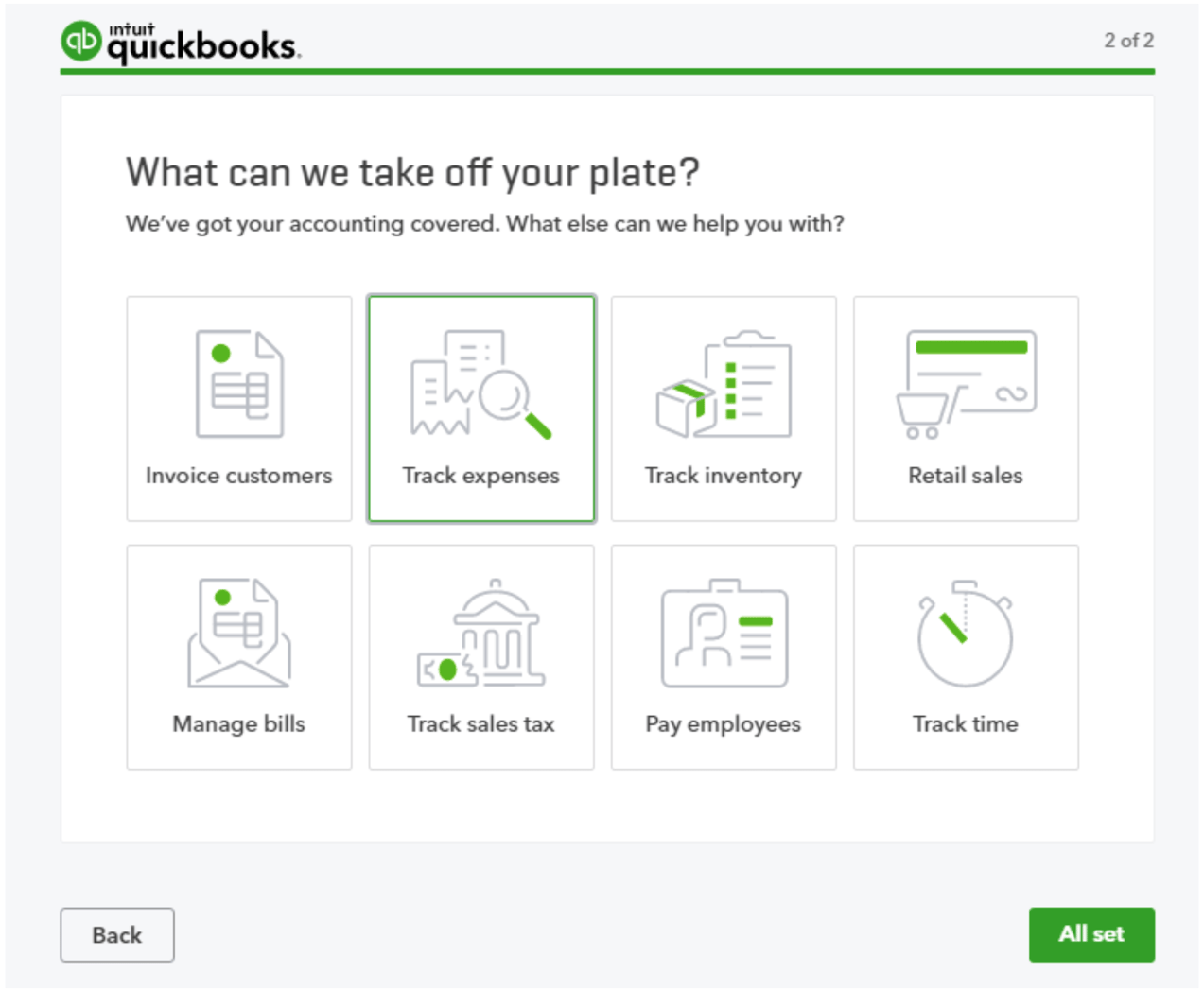 business plan tool in quickbooks