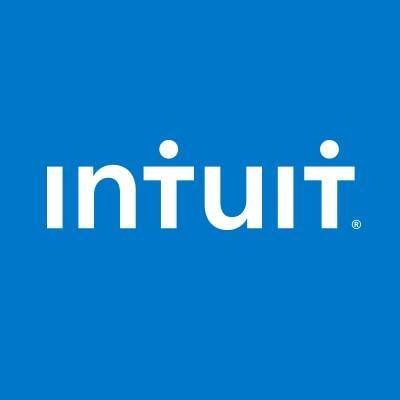 intuit on blue