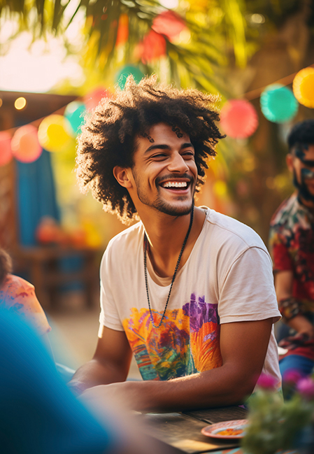 man-smiling-market-fair