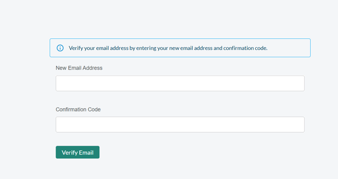enter new email