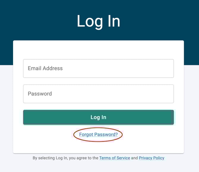 forgot password screenshot-1