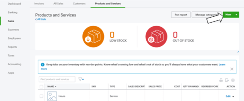quickbooks online tutorial, quickbooks products and services 3