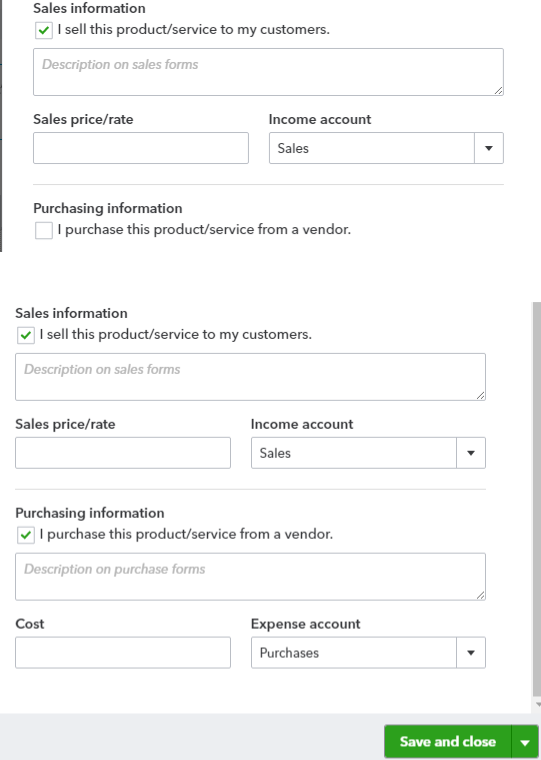 quickbooks online tutorial, quickbooks products and services 7