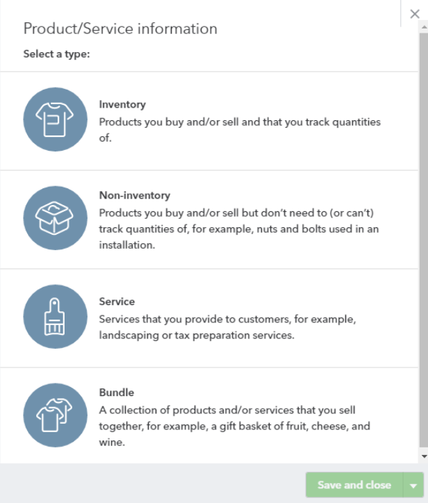 quickbooks online tutorial, quickbooks products and services