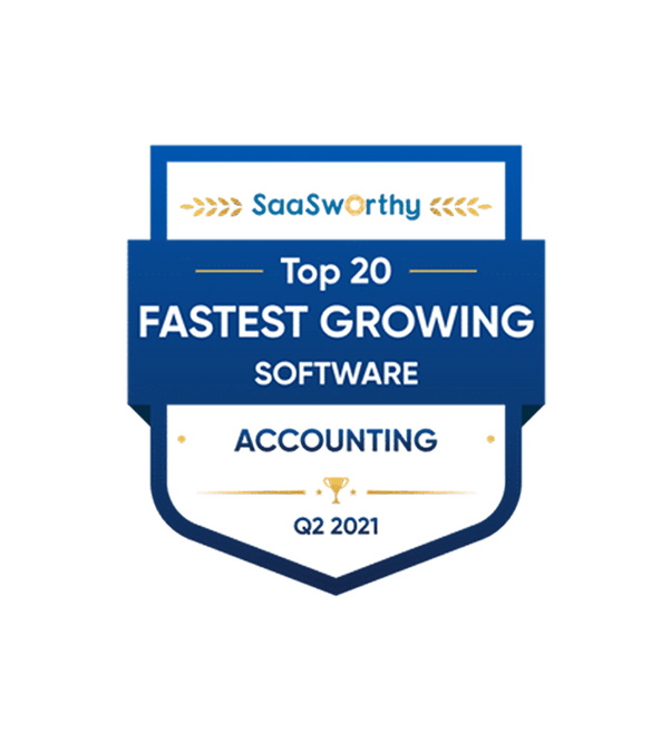 Badge SaaSworthy Fastest Growing Software 2021_resized