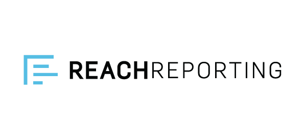 Reach Reporting Logo Black with Blue transparent-3