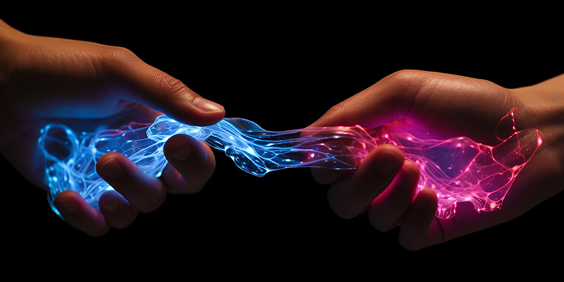 two-fingertips-touching-made-vibrant-liquid-plasma